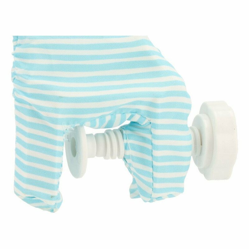 BABY MIX Carusel muzical pentru patut cu 5 jucarii din plus Elephants and foxes