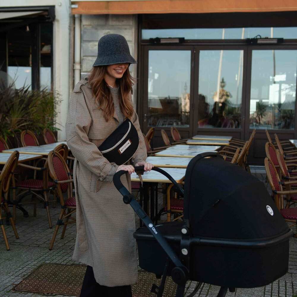 BABY ON BOARD Borseta Armelle banana black