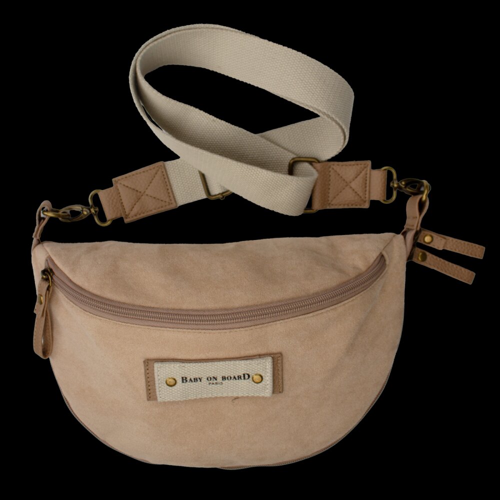 BABY ON BOARD Borseta Armelle Banana naturel