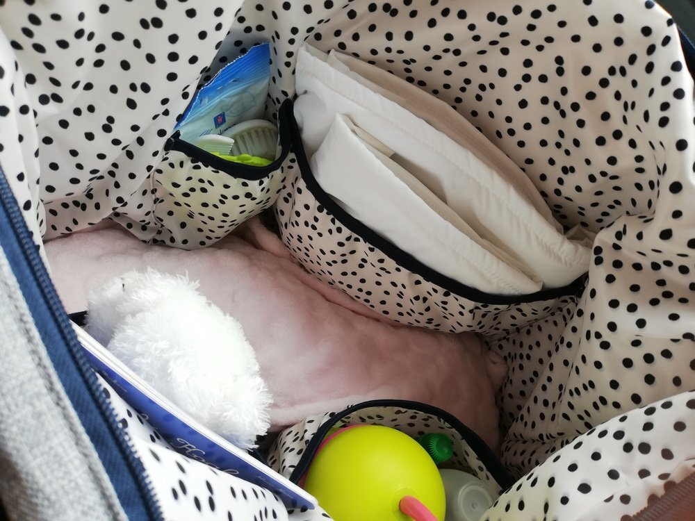 BABY ON BOARD Geanta de infasat duffle Baby Girl