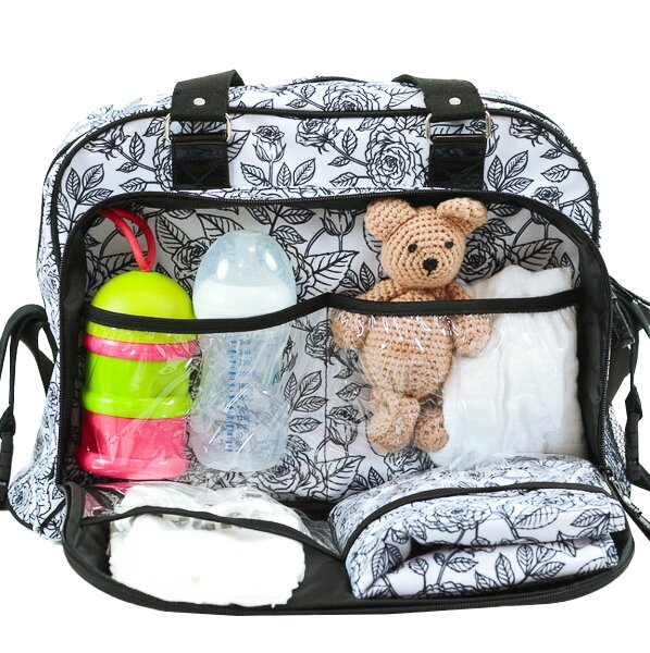 BABY ON BOARD Geanta de infasat Simply Roses