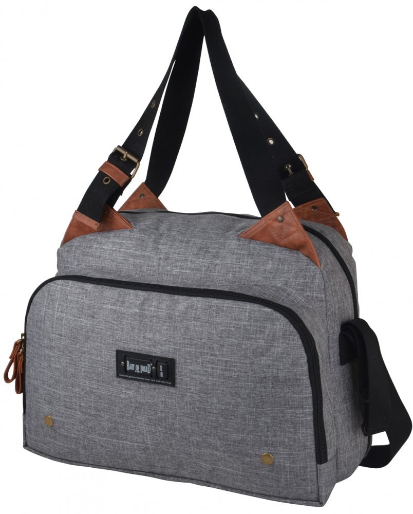 BABY ON BOARD Geanta de infasat Titou City grey