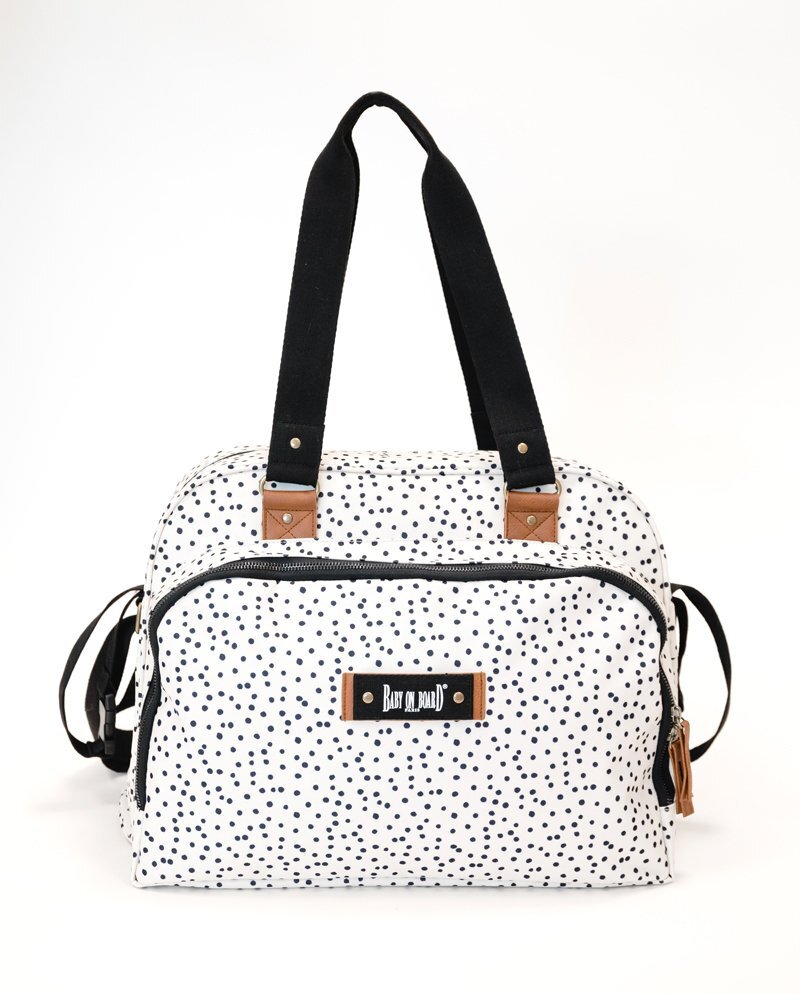 BABY ON BOARD Geanta de infasat Urban Dots