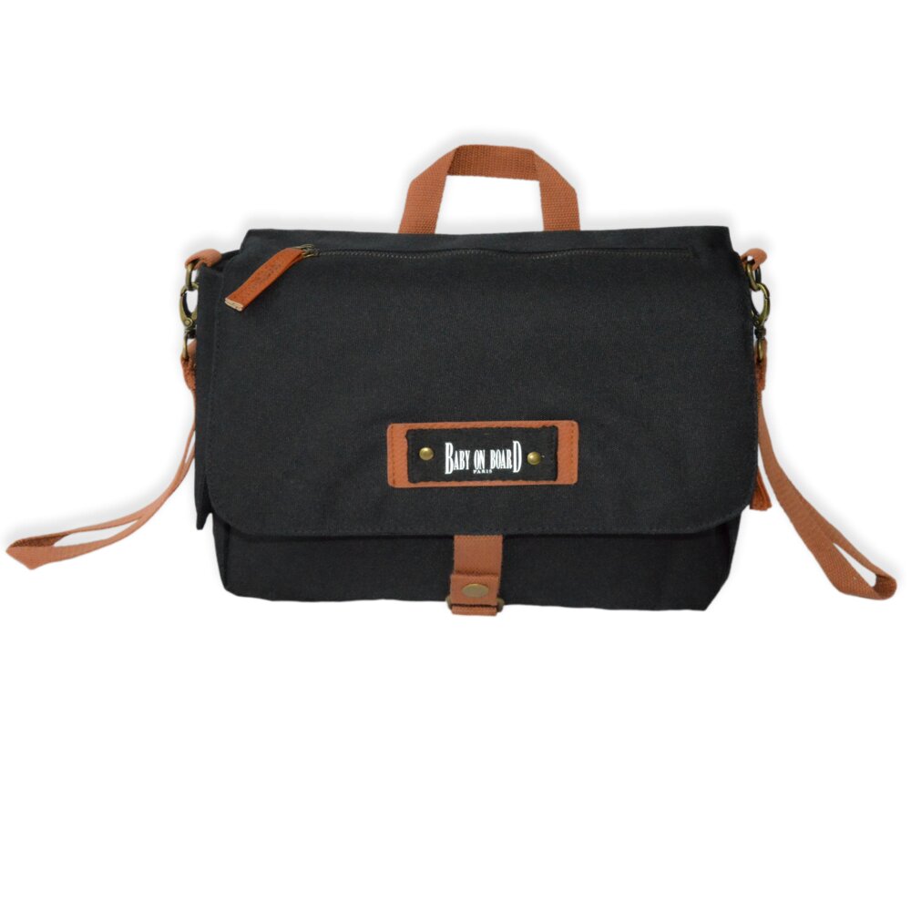 BABY ON BOARD Geanta Miniz Bag black
