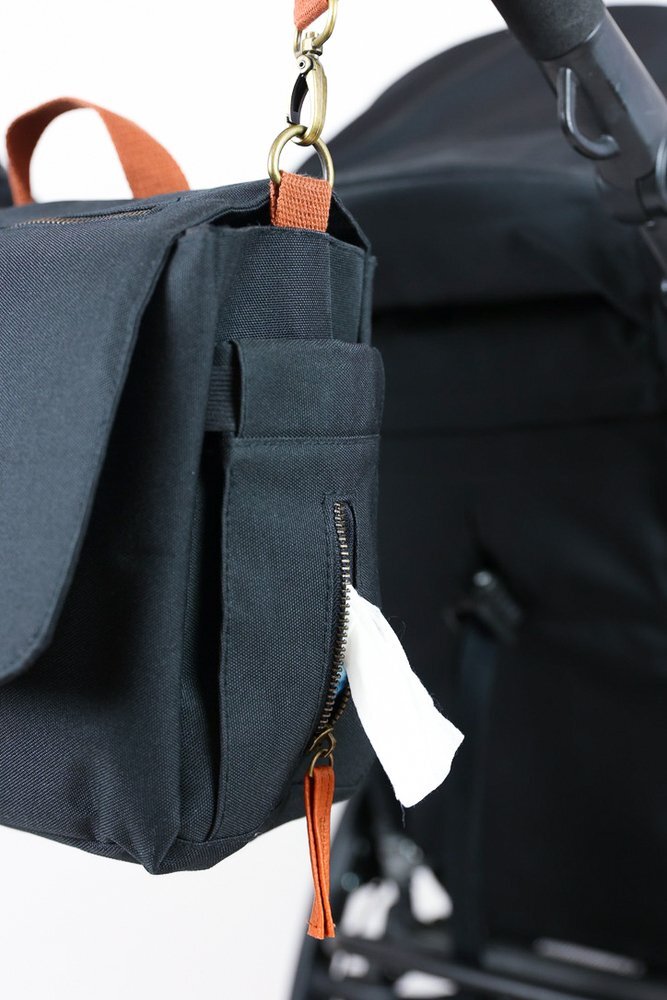 BABY ON BOARD Geanta Miniz Bag black