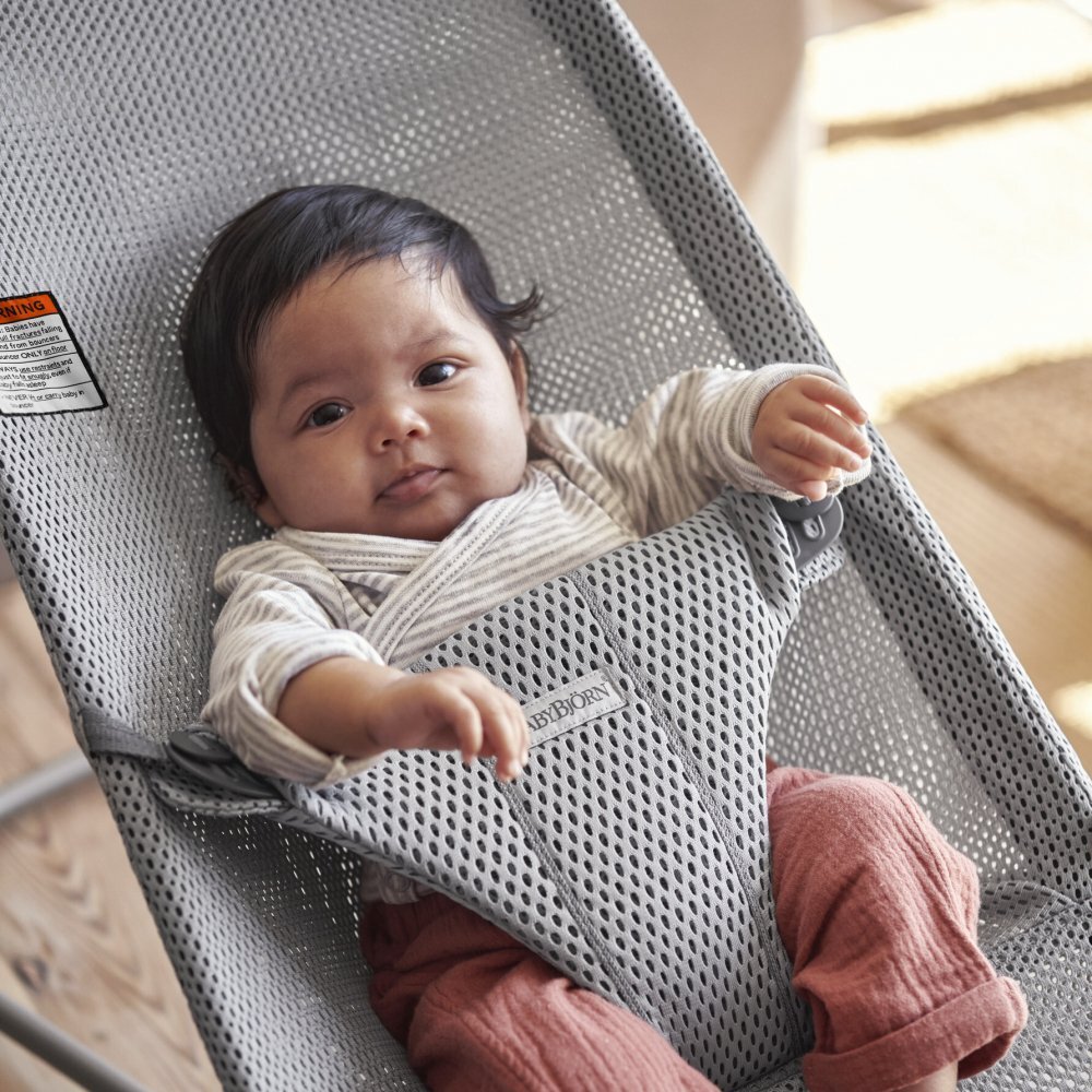BabyBjorn Balansoar Bliss Baby Bjorn Grey Mesh