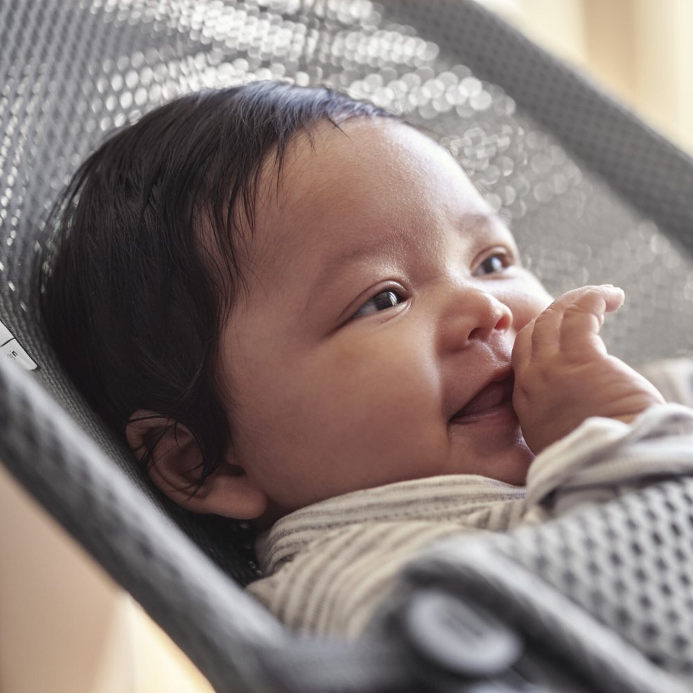 BabyBjorn Balansoar Bliss Baby Bjorn Grey Mesh
