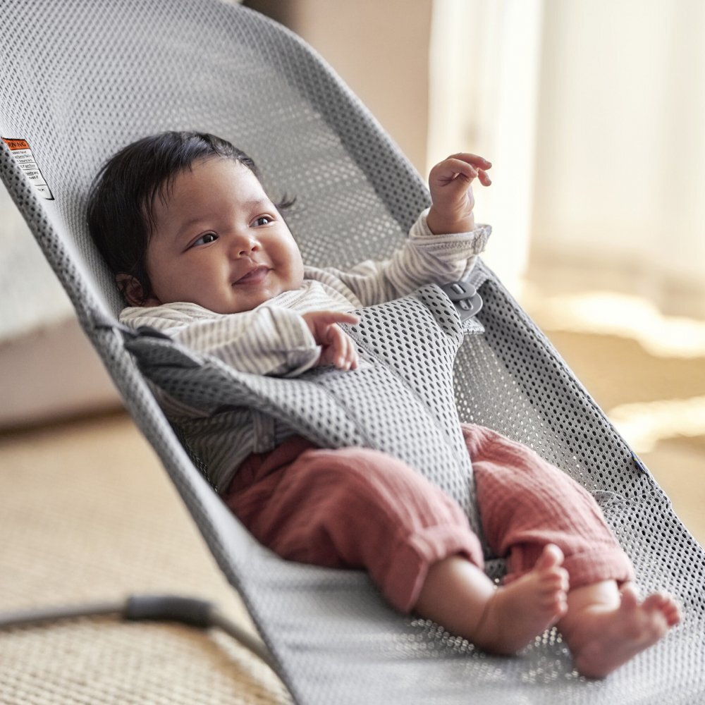 BabyBjorn Balansoar Bliss Baby Bjorn Grey Mesh