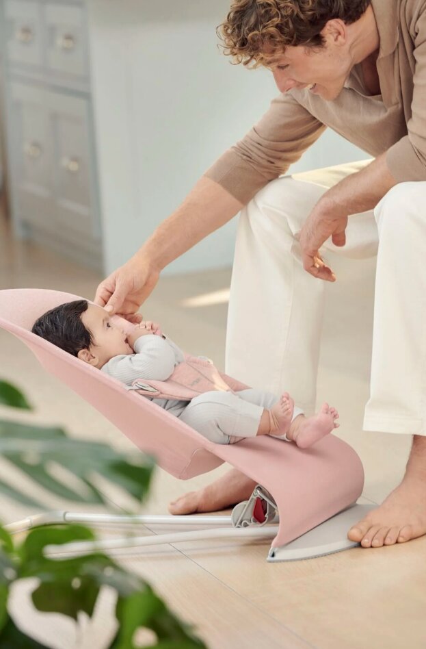 BabyBjorn Balansoar Bliss Light Pink 3D Jersey