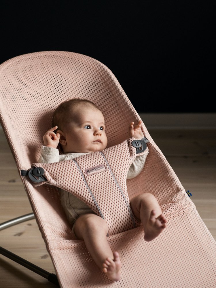 BabyBjorn Balansoar Bliss Pearly Pink Mesh