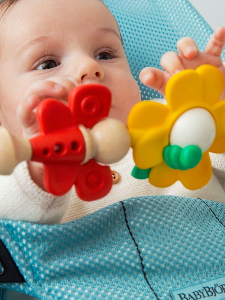 BabyBjorn Bara de jucarii pentru balansoar Flying Friends