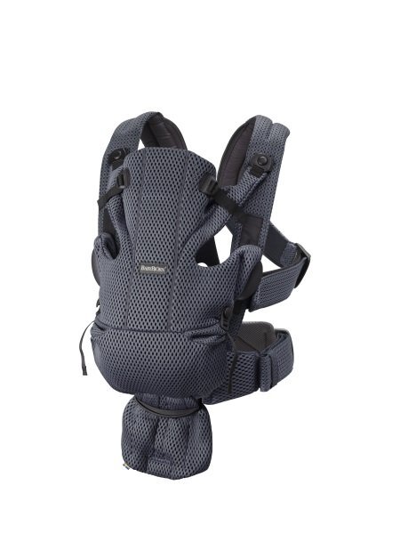 BabyBjorn Marsupiu anatomic Move Antracit 3D Mesh