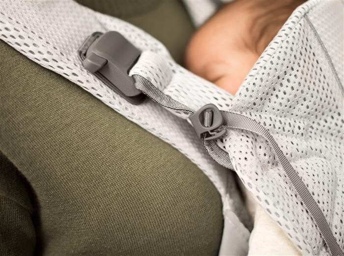 BabyBjorn Marsupiu anatomic One Air Anthracite 3D Mesh
