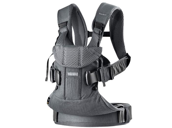 BabyBjorn Marsupiu anatomic One Air Anthracite 3D Mesh