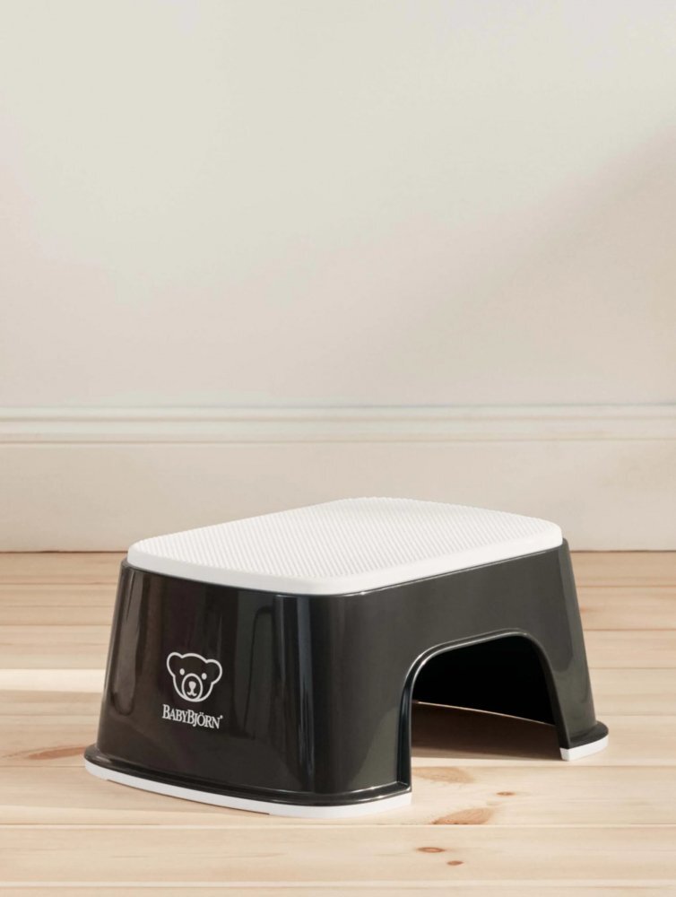 BabyBjorn Treapta inaltator pentru baie Step Stool Black White
