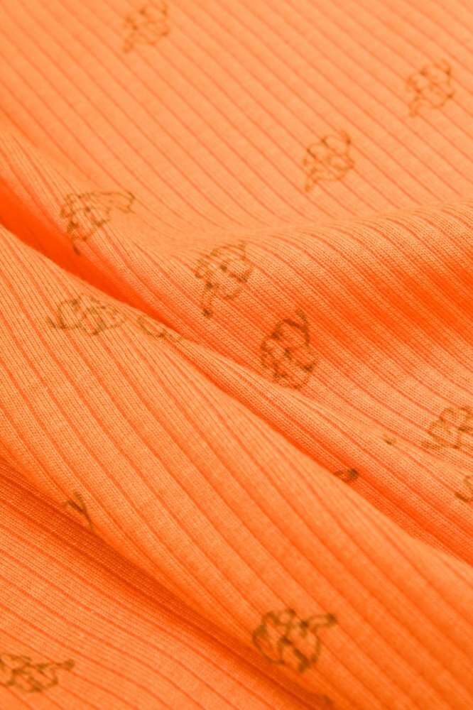 BabyCosy Paturica modal si bumbac 85X85 cm Printed Apricot