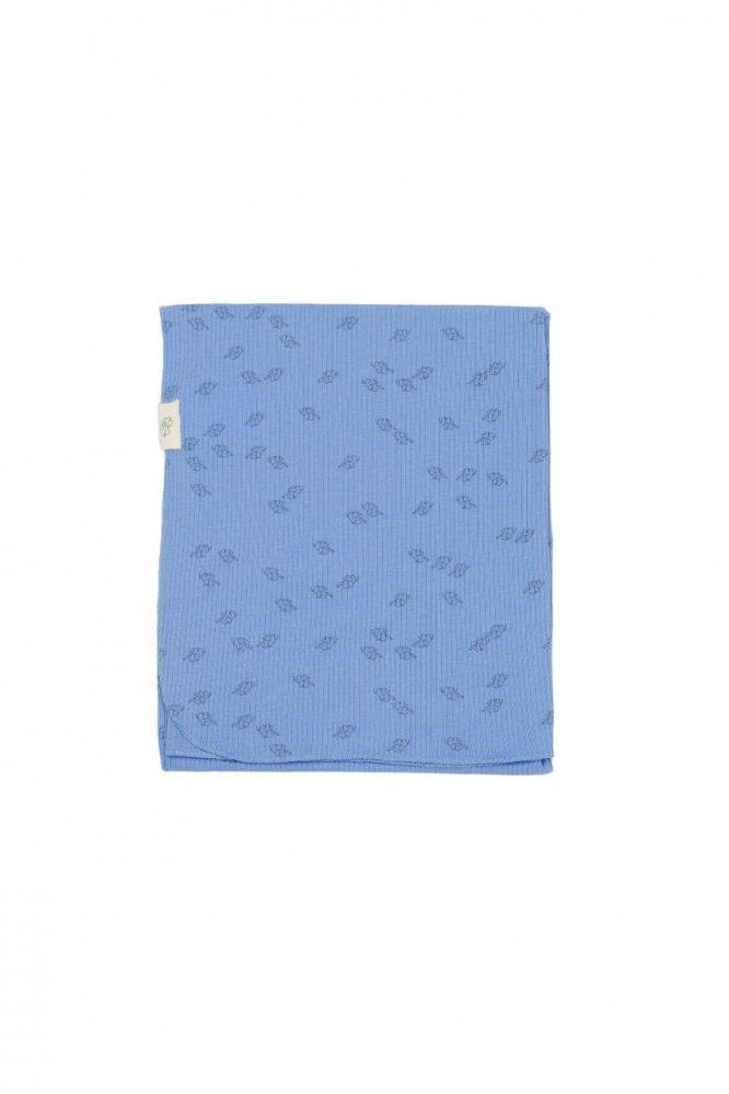 BabyCosy Paturica modal si bumbac 85X85 cm Printed Lavanda