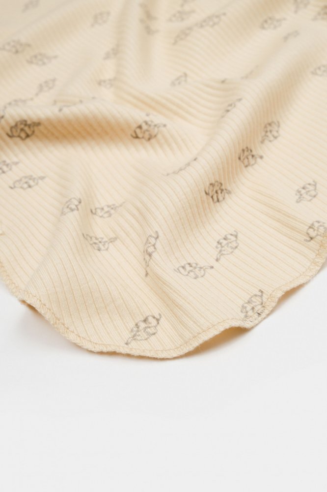 BabyCosy Paturica modal si bumbac 85X85 cm Printed Stone