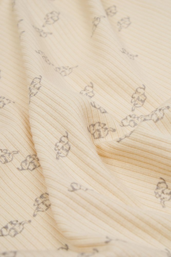 BabyCosy Paturica modal si bumbac 85X85 cm Printed Stone