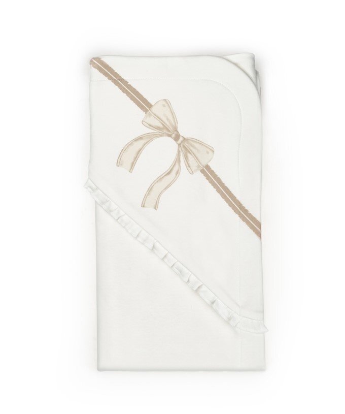 BabyCosy Paturica pentru nou nascut Bow stone