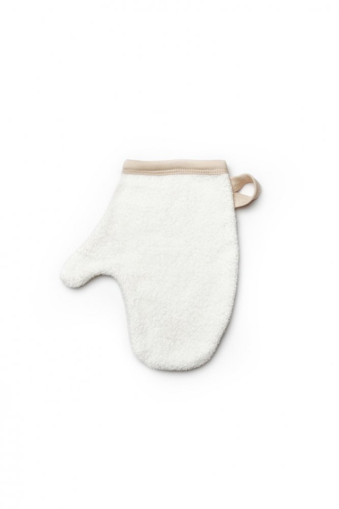 BabyCosy Set prosop cu manusa 100 bumbac organic TeddyBear
