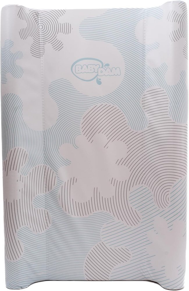 BabyDam Saltea pentru infasat ChangeMat Albastru 70x45 cm suport lateral