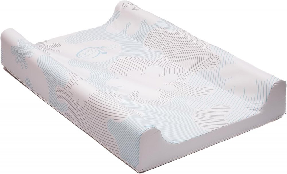 BabyDam Saltea pentru infasat ChangeMat Albastru 70x45 cm suport lateral