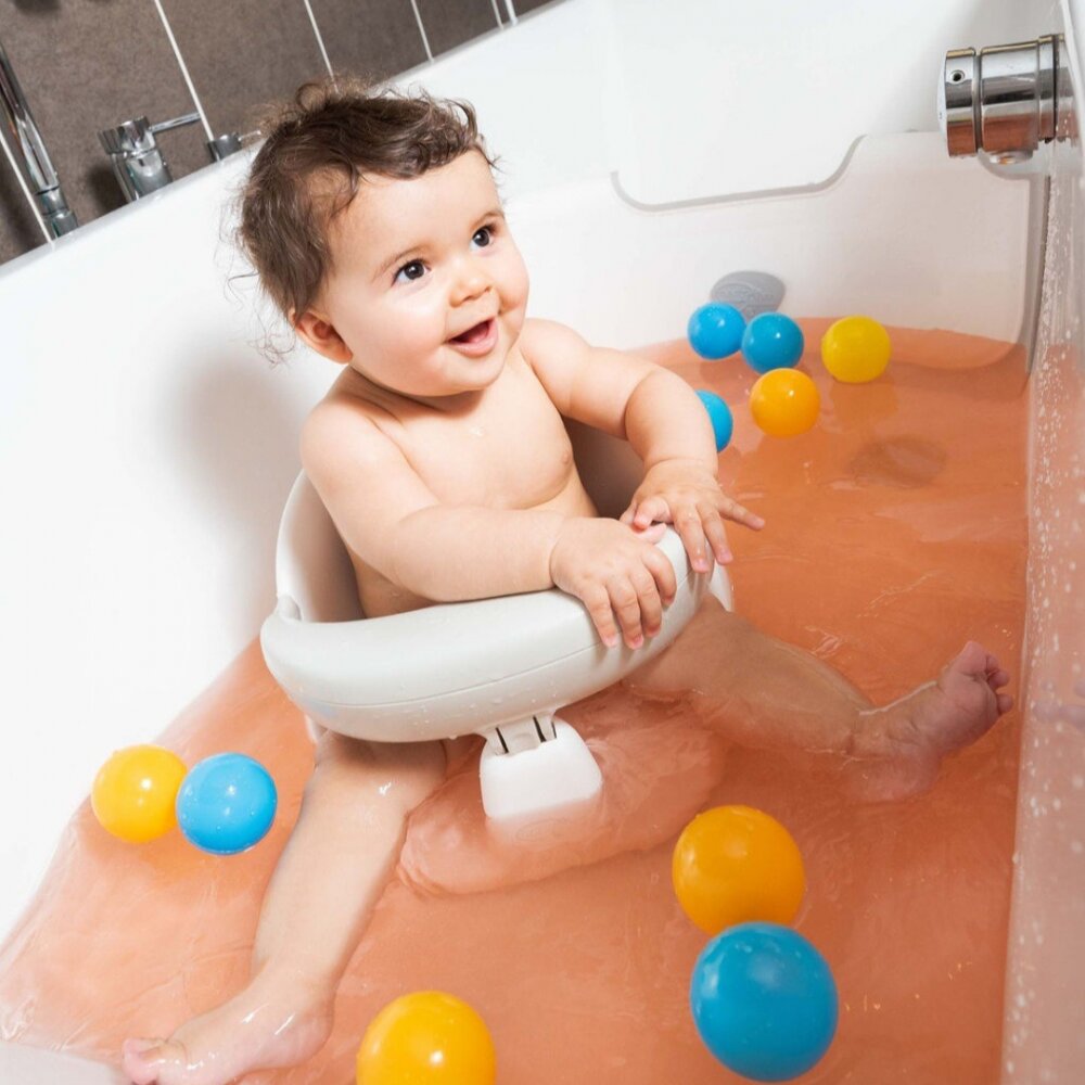 BabyDam Scaunel de baie rotativ 360 Orbital AlbAlbastru