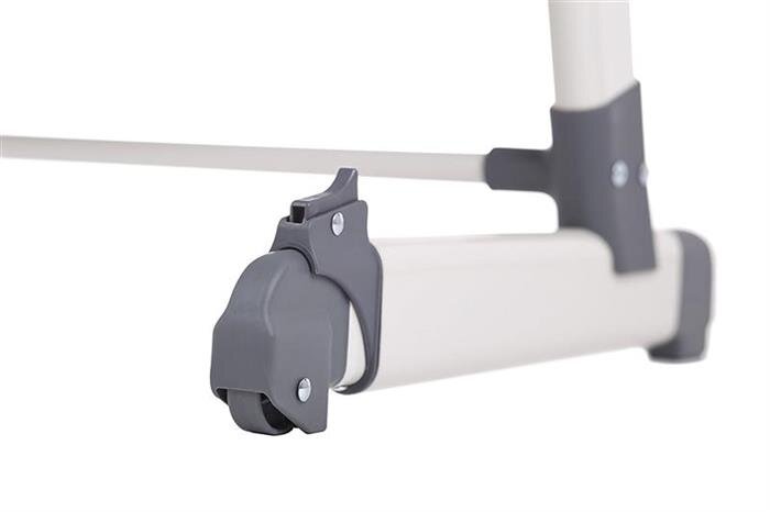 BABYGo Patut co-sleeper pentru copii Together Grey 2 in 1 cu 6 trepte de reglare pe inaltime laterala culisanta roti saltea inclusa varsta 0 Luni+