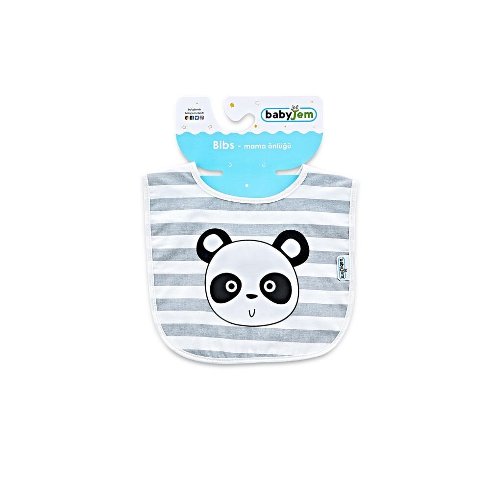 BabyJem Baveta pentru copii Panda Grey
