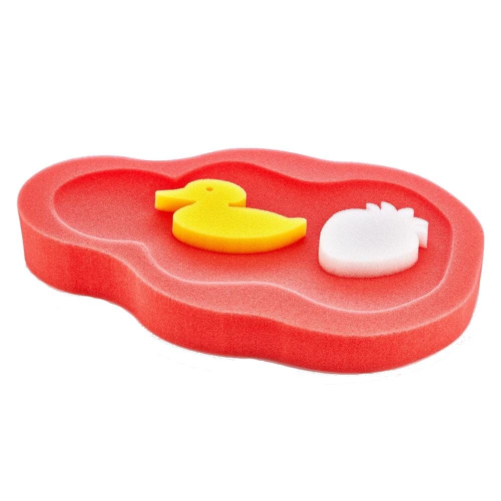 BabyJem Burete suport pentru baie Red