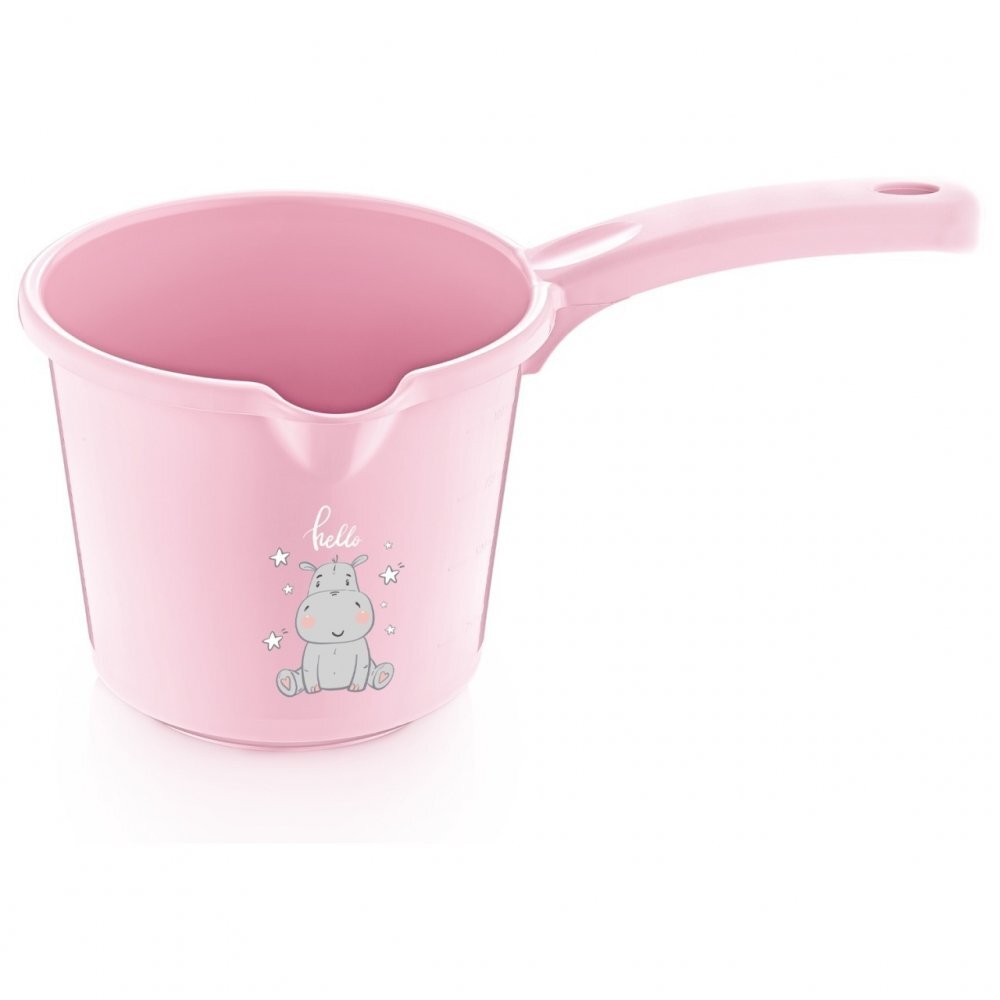 BabyJem Cana pentru clatire bebelusi roz