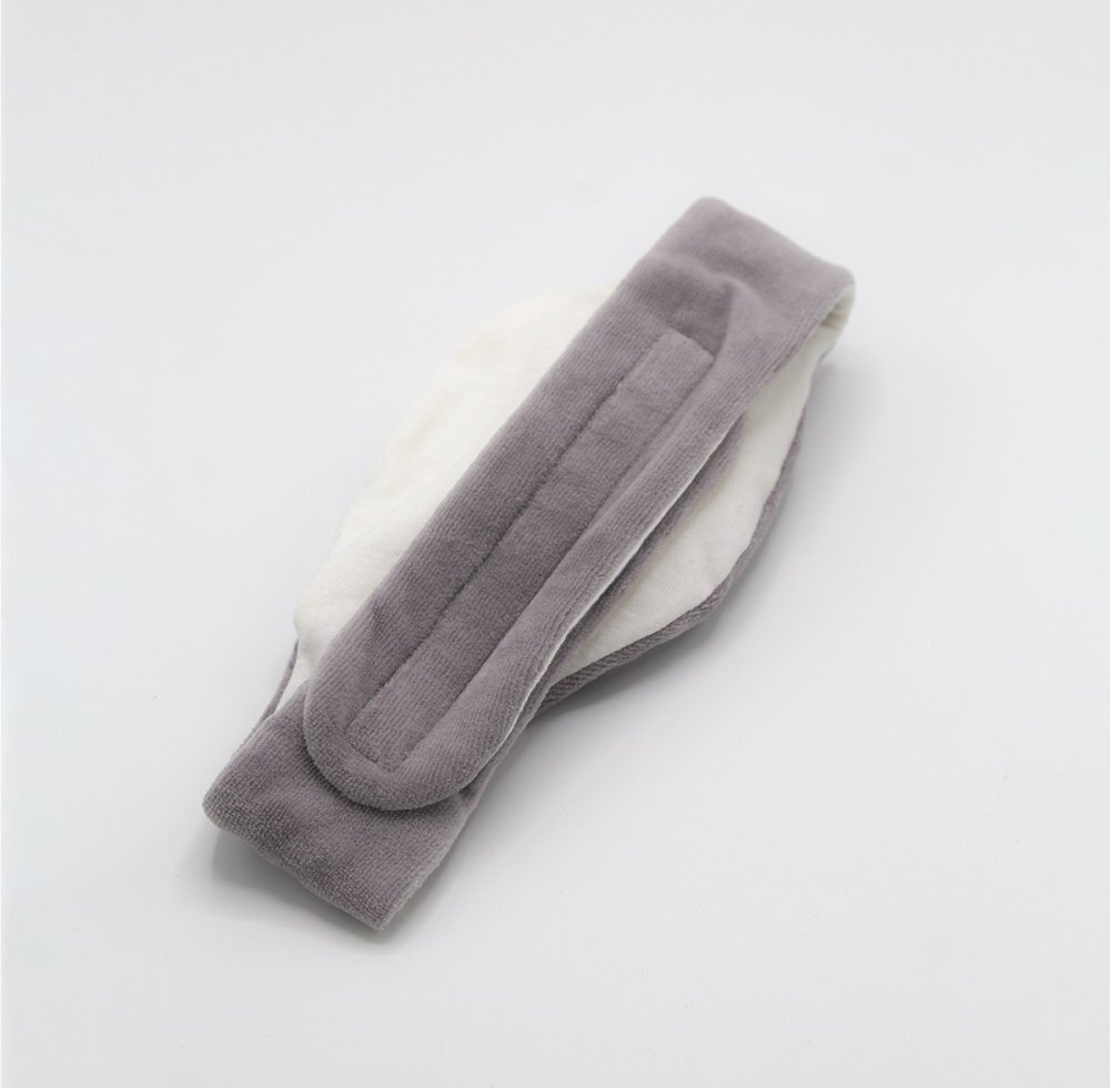 BabyJem Centura anticolici cu samburi de cirese Sleepy Cloud Grey