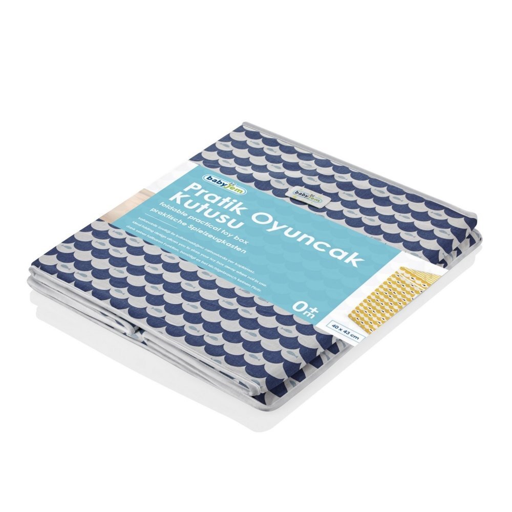 BabyJem Cutie multifunctionala pentru depozitare Indigo