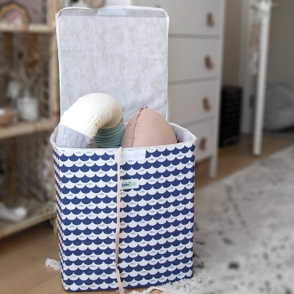 BabyJem Cutie multifunctionala pentru depozitare Indigo