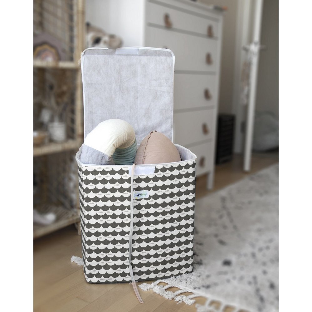 BabyJem Cutie multifunctionala pentru depozitare Maro