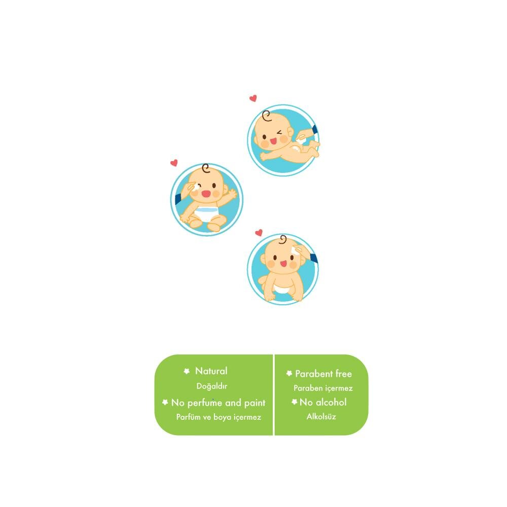 BabyJem Dischete din bumbac 60 buc Cleaning Pad