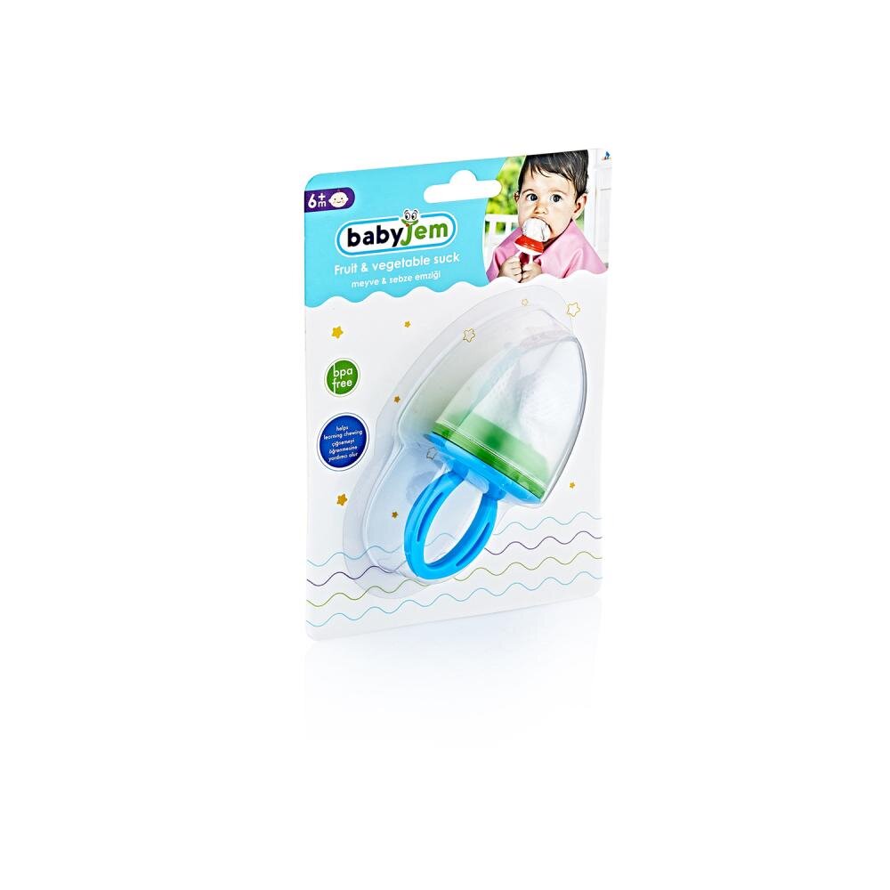 BabyJem Dispozitiv de hranire Fruits Blue