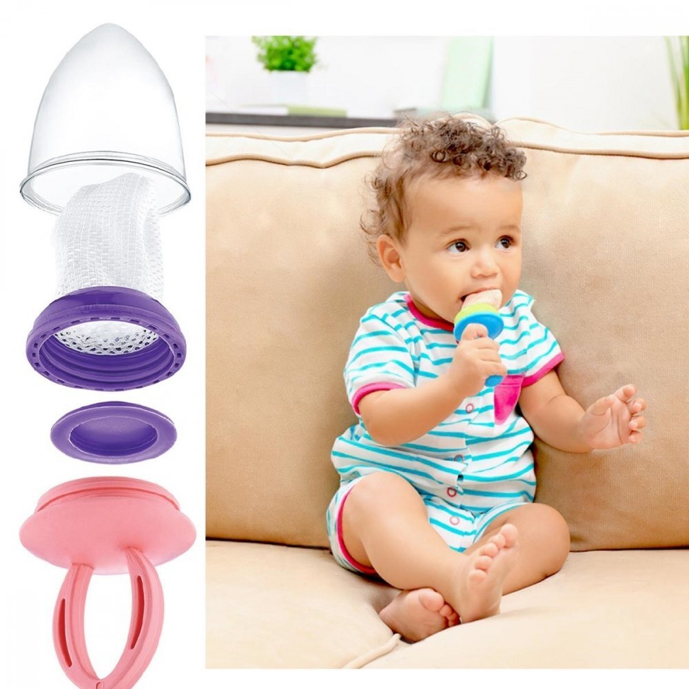 BabyJem Dispozitiv de hranire Fruits Pink