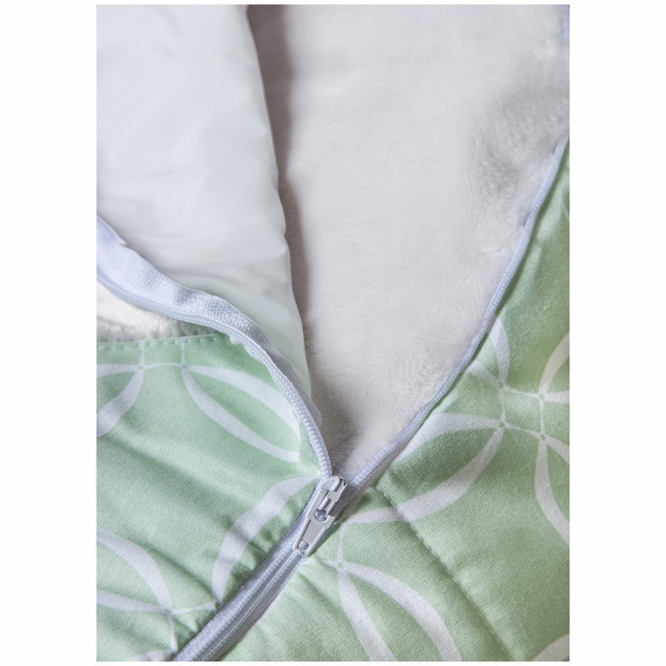BabyJem Fotoliu pentru bebelusi cu ham de siguranta Baby Bean Bed Galben