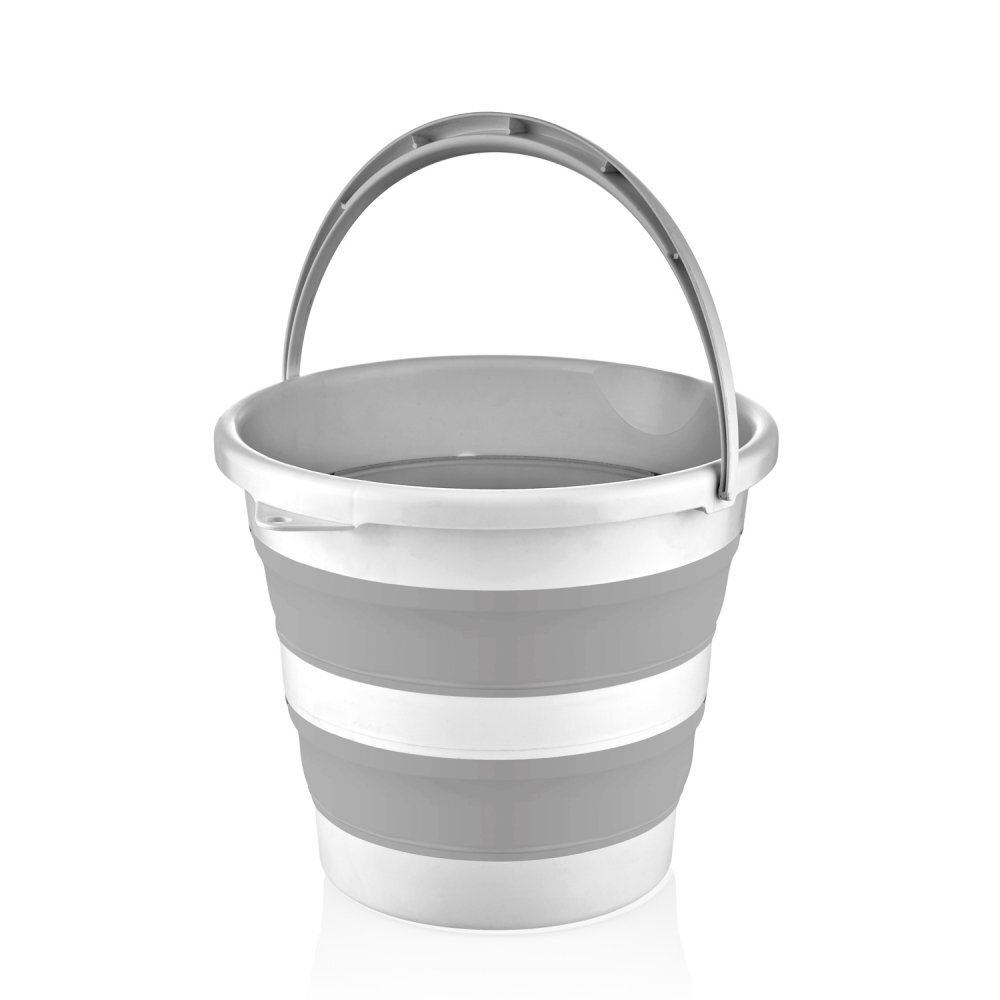 BabyJem Galeata pliabila Grey pentru baie