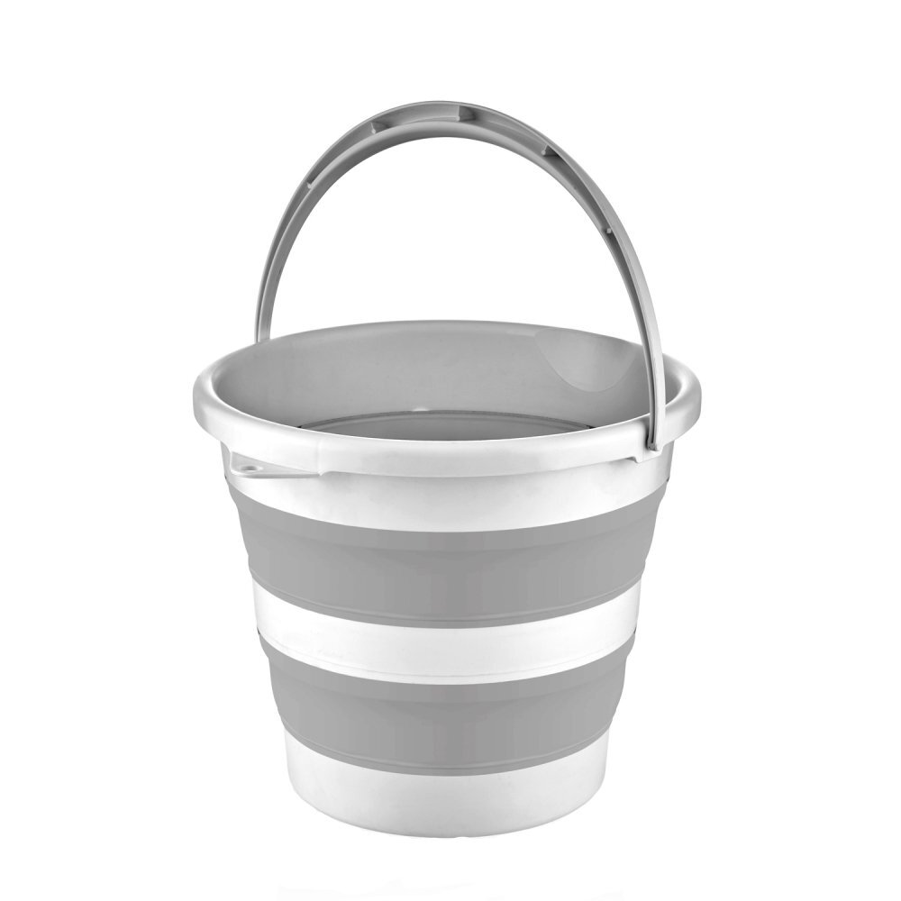 BabyJem Galeata pliabila Grey pentru baie