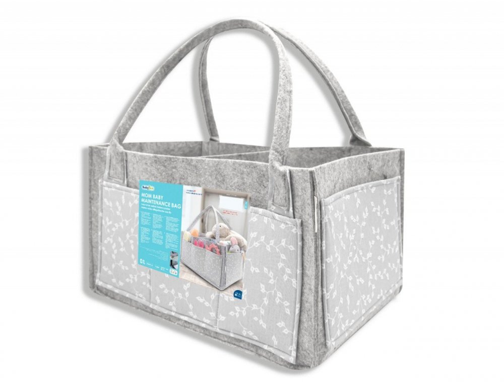 BabyJem Geanta organizator scutece si accesorii copiibebelusi Gri