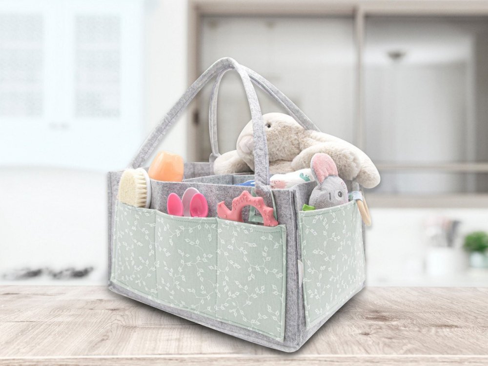 BabyJem Geanta organizator scutece si accesorii copiibebelusi Verde