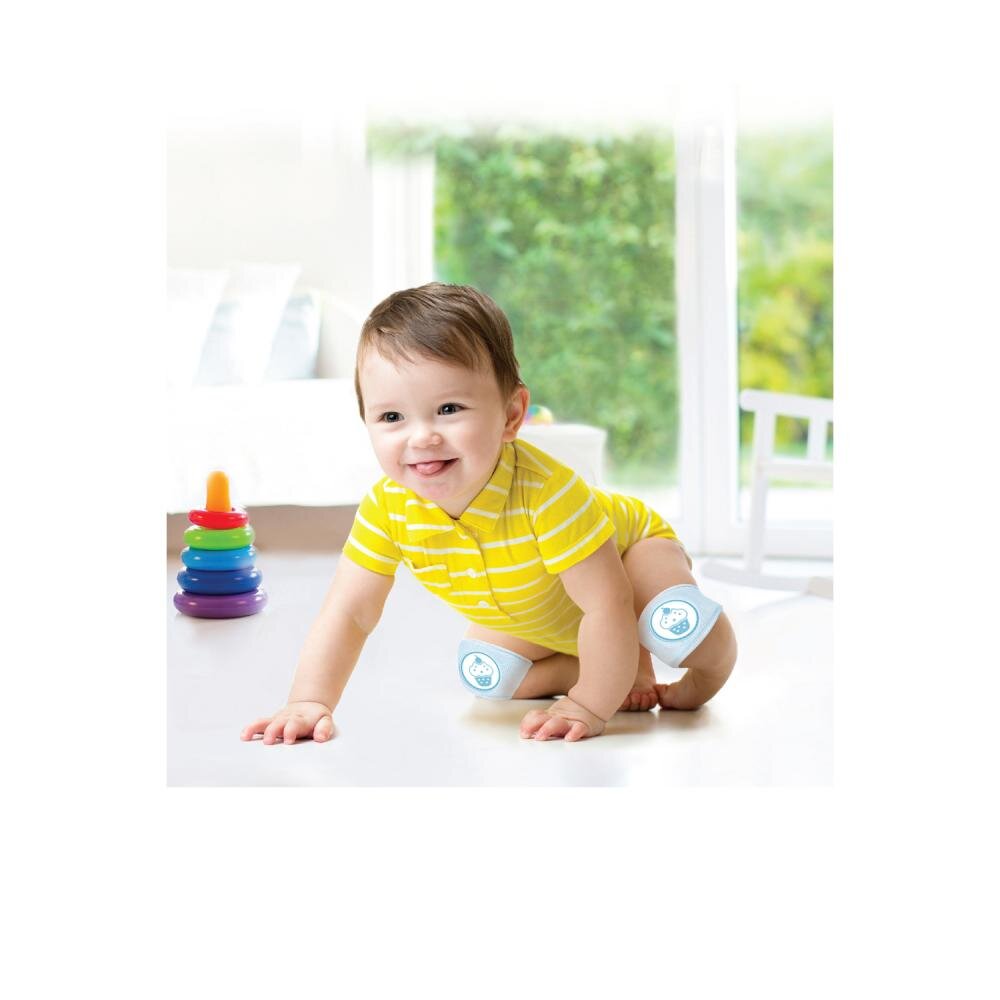 BabyJem Genunchiere de protectie pentru bebelusi Cupcake Blue