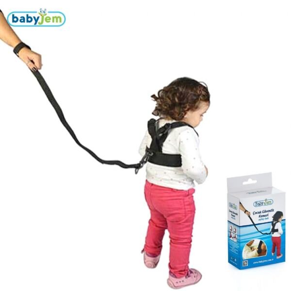 BabyJem Ham de siguranta Safety Belt Black