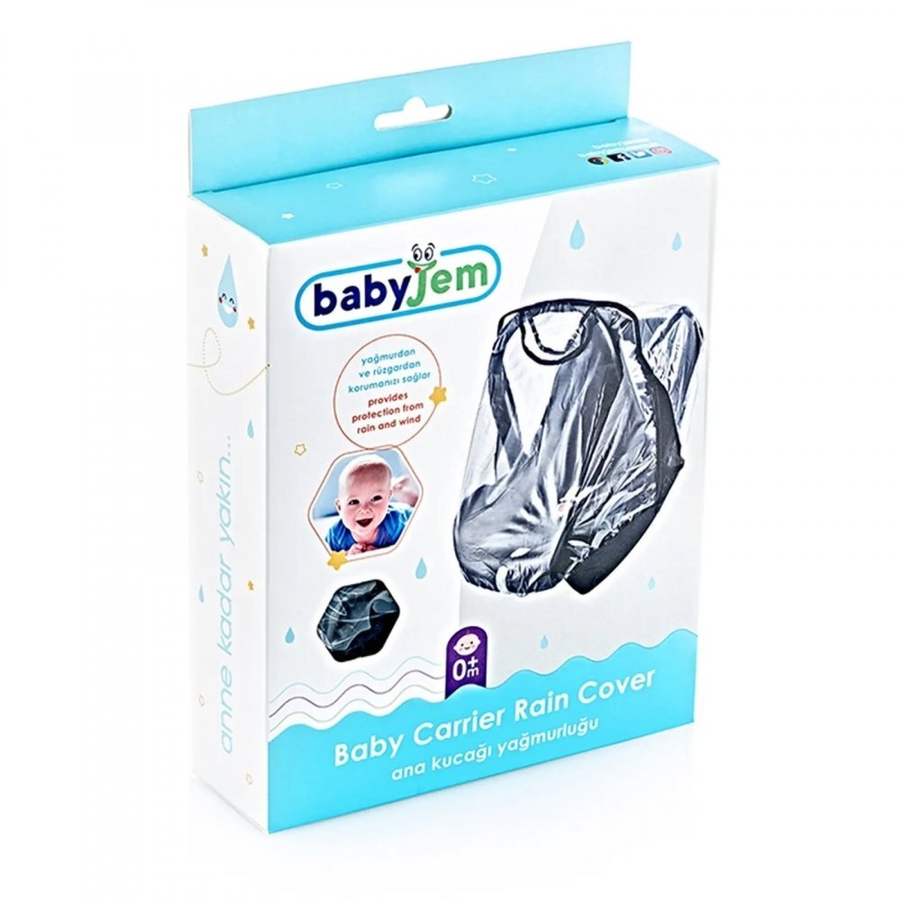 BabyJem Husa de ploaie pentru scaun auto 0-13 kg Rain Cover