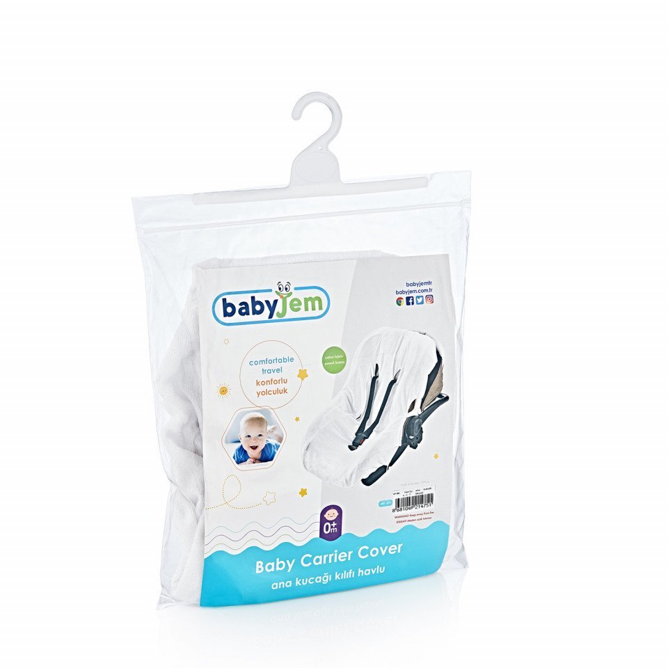 BabyJem Husa universala pentru scaun auto Alb