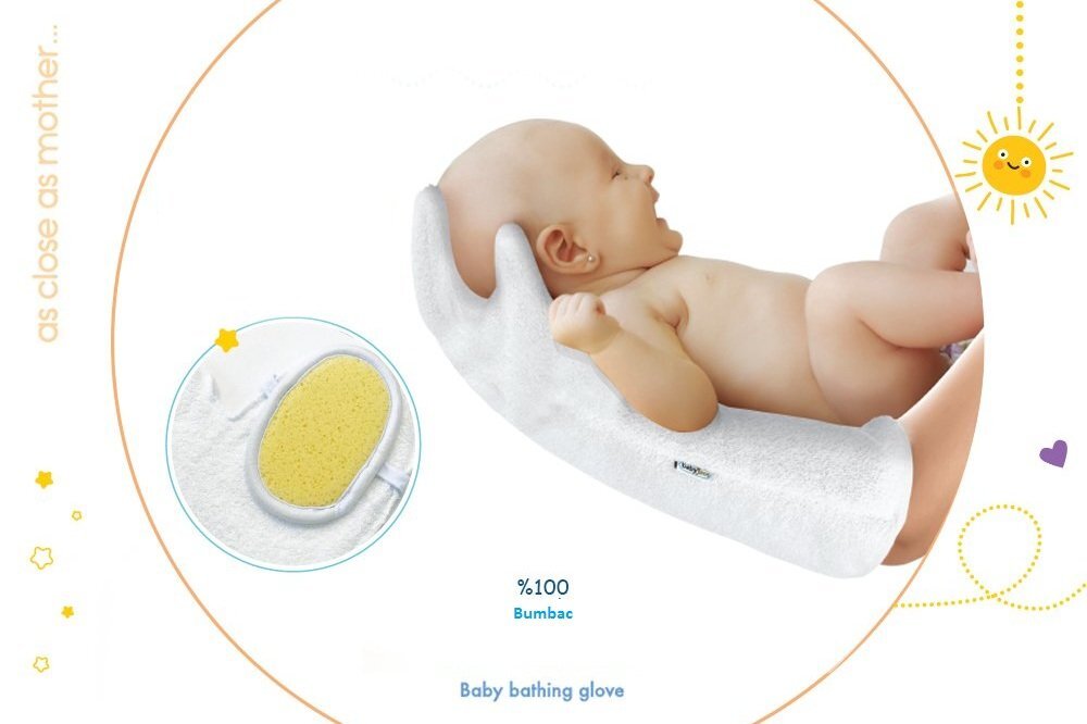 BabyJem Manusa pentru baita White