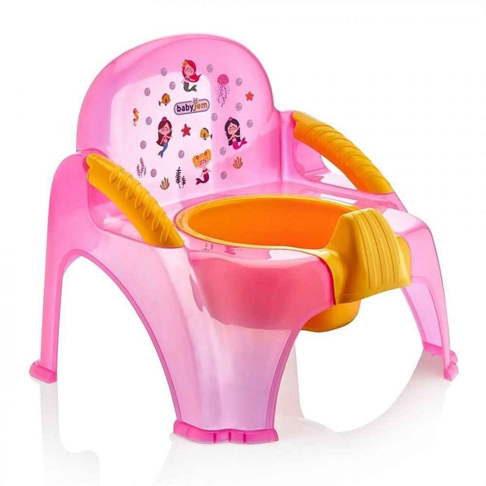 BabyJem Olita pentru copii Roz transparent